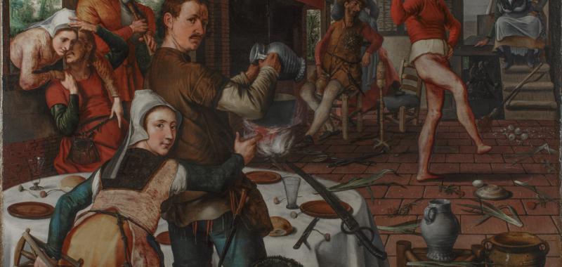  La danza de los huevos, de Aertsen
